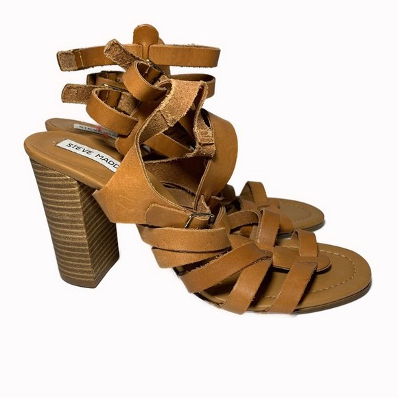 Steve Madden Gladiator Sandals Size 10 - Picture 2 of 9